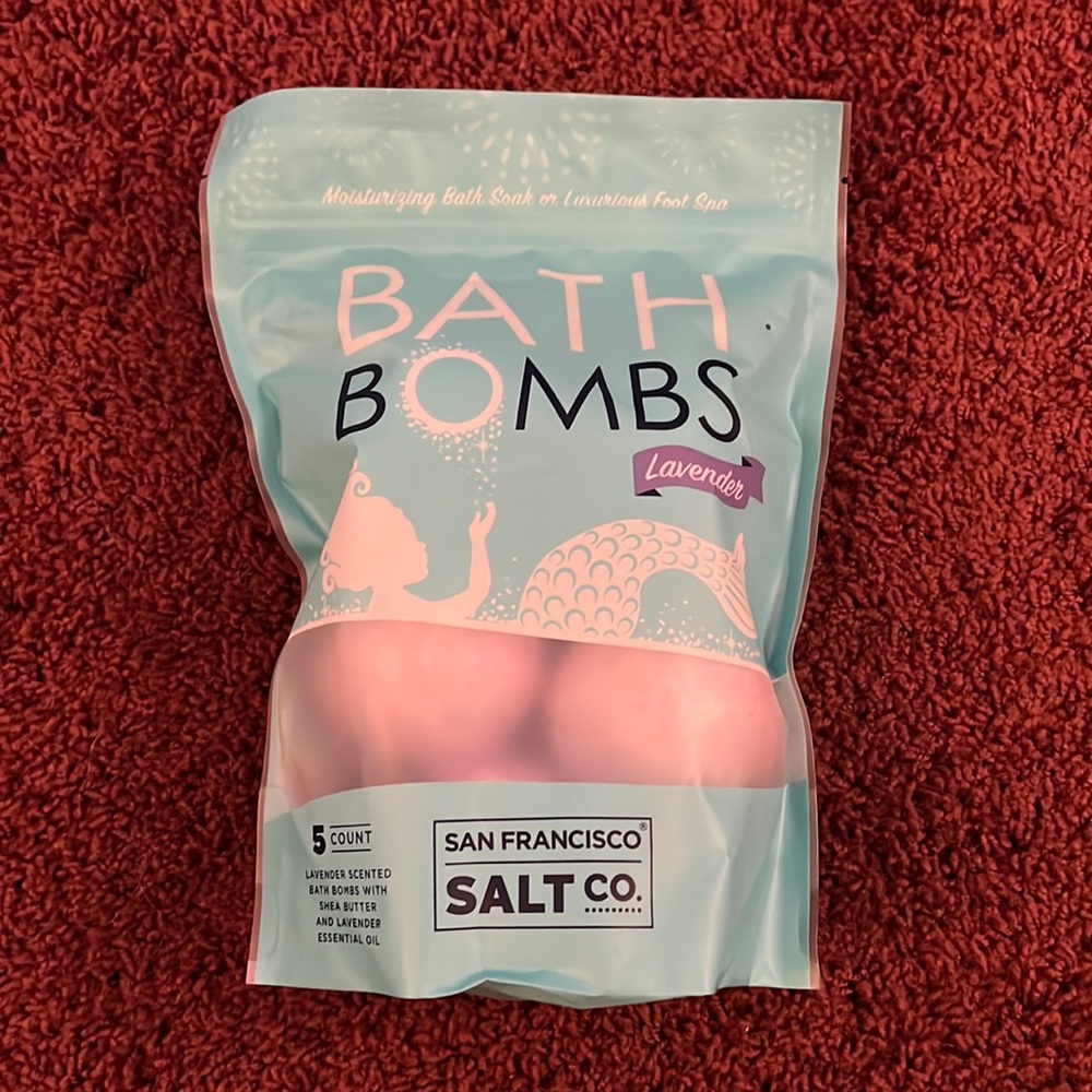 San Francisco Salt Co. Lavender Bath Bombs